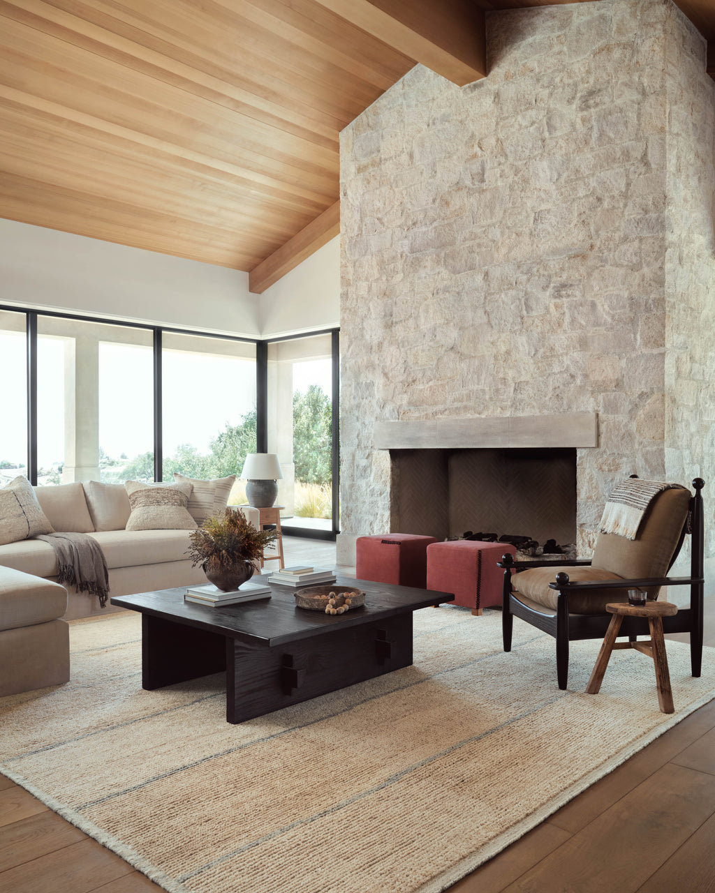 Briyana Sky / Wheat Rug
