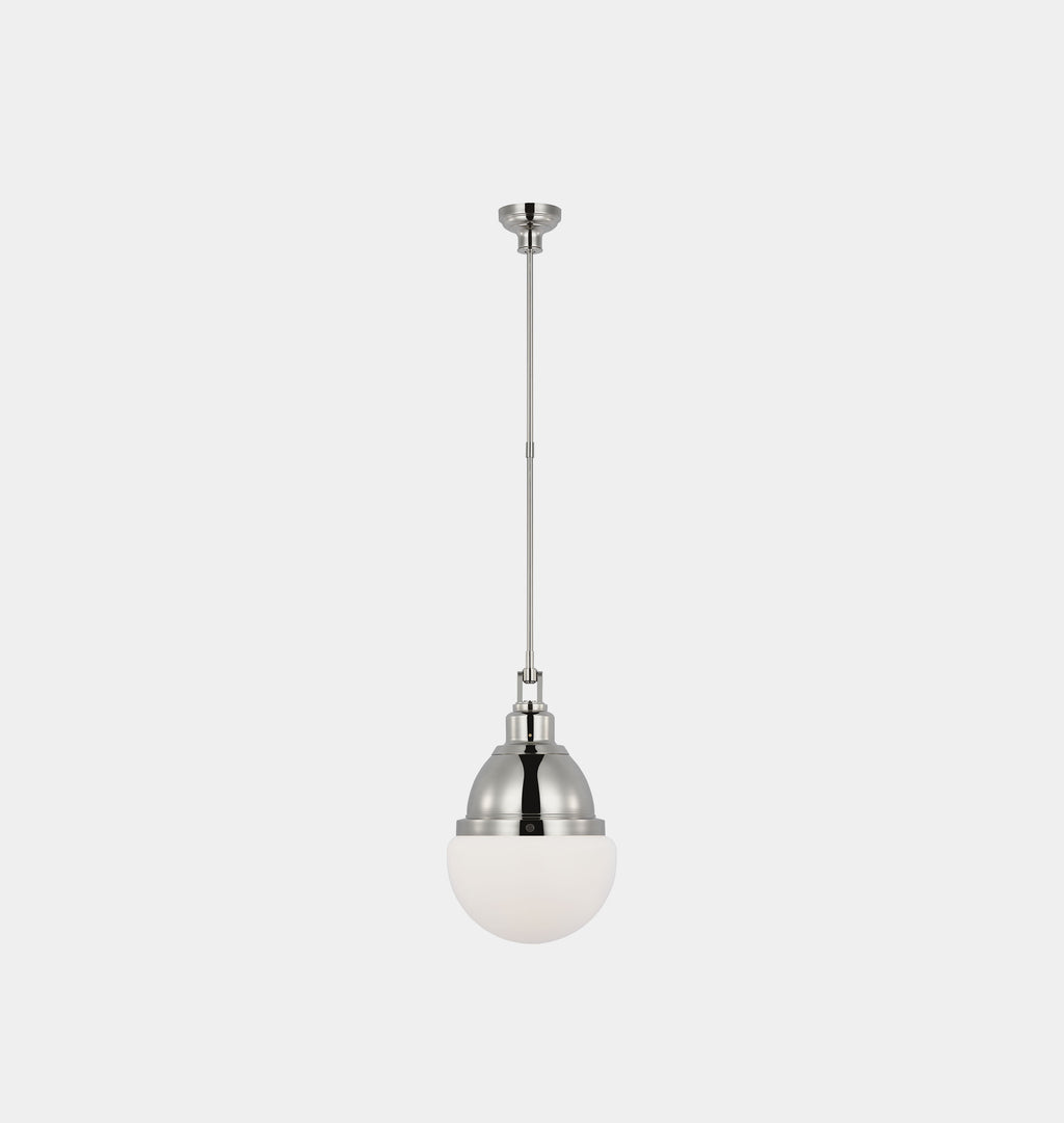 Bernard 14" Pendant Polished Nickel