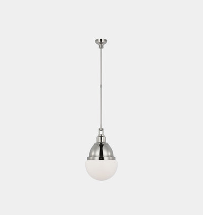 Bernard 14" Pendant Polished Nickel