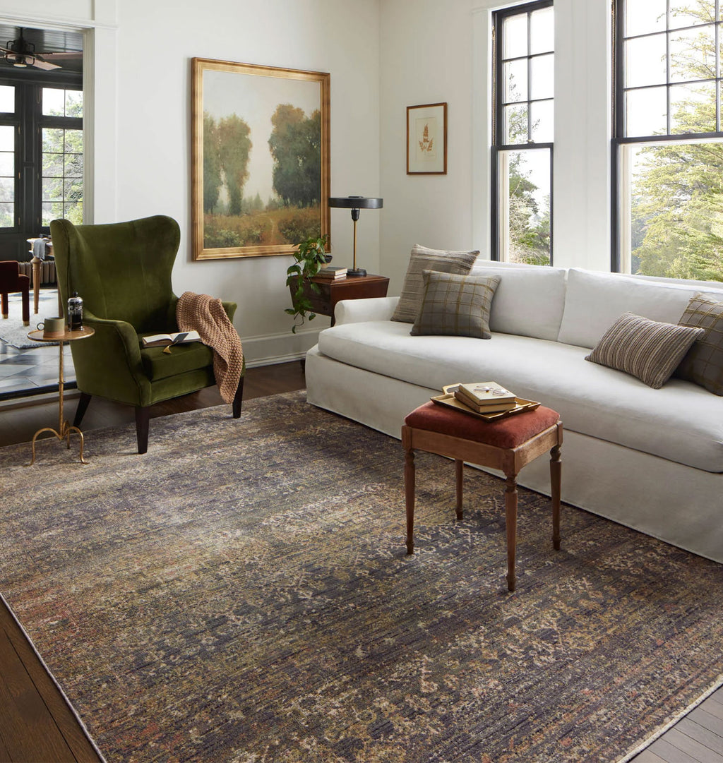 Bradbury BRU-05 Ink / Multi Area Rug