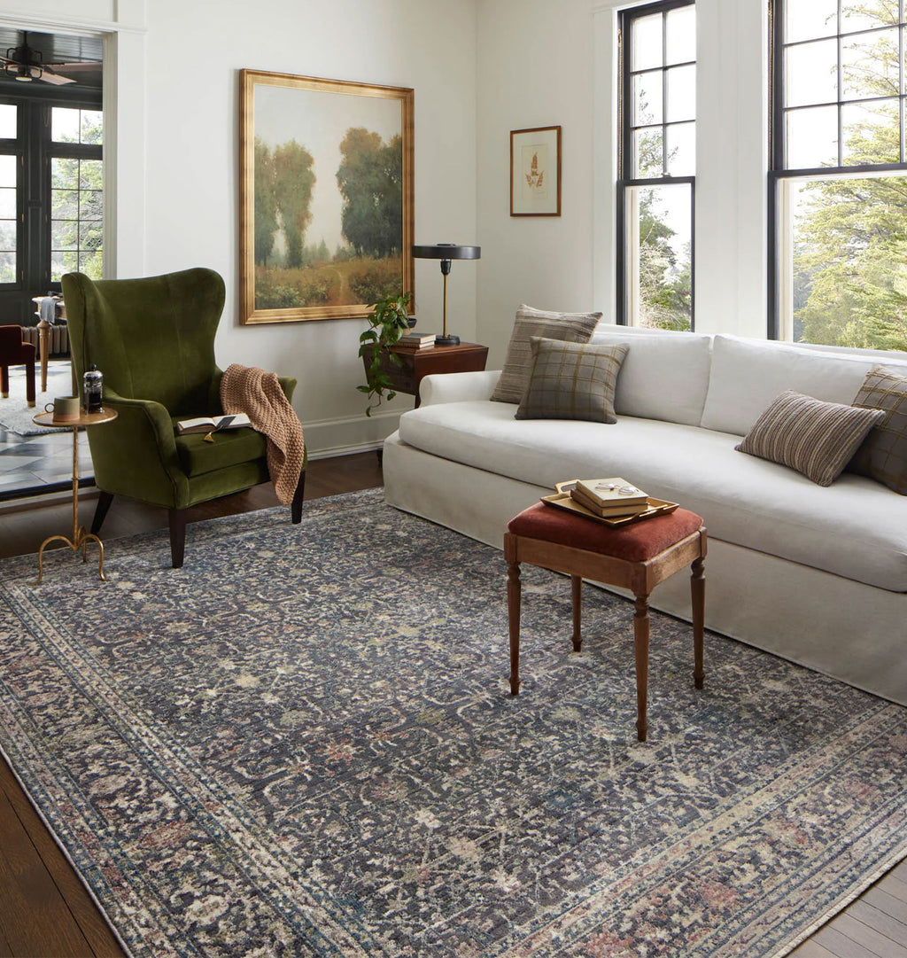 Bradbury BRU-01 Midnight / Multi Area Rug