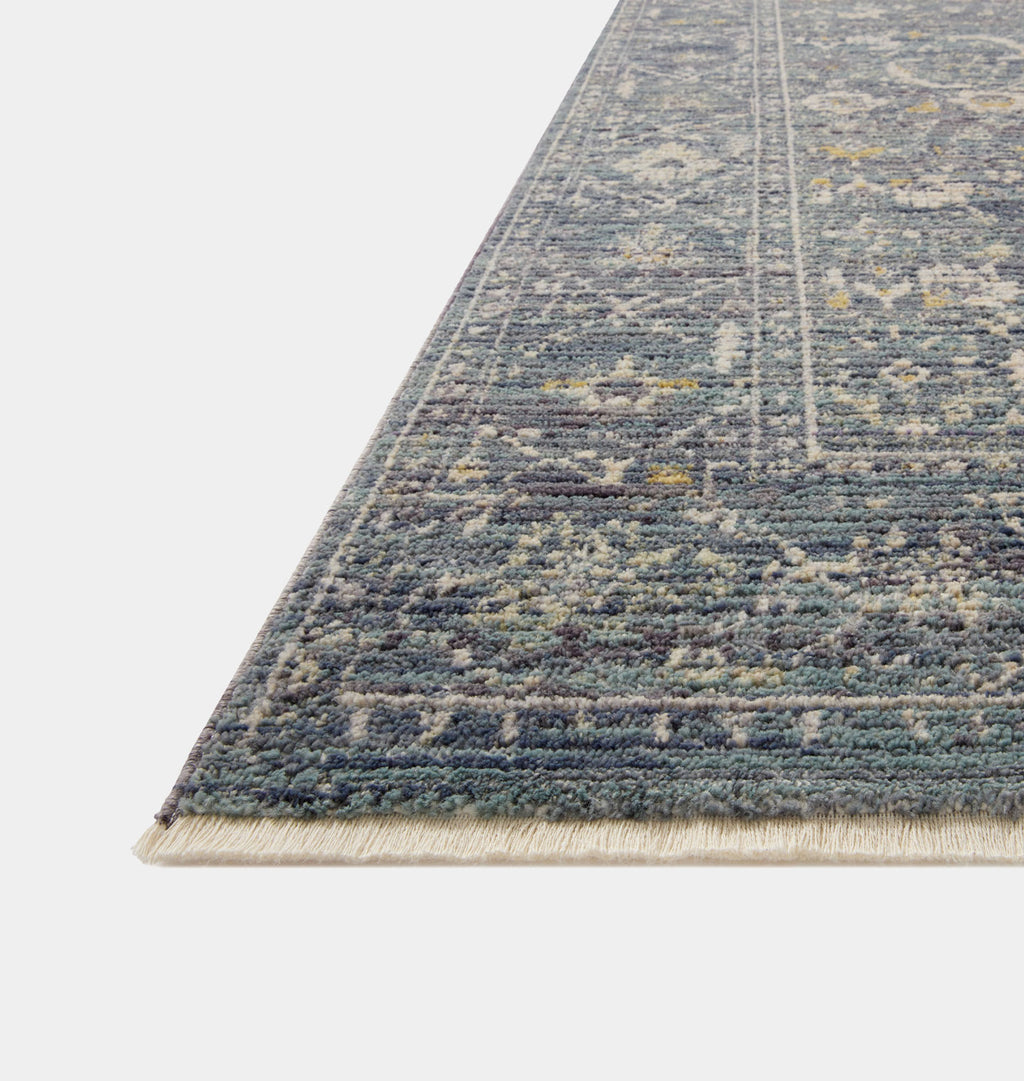 Bradbury BRU-03 Ocean / Gold Area Rug