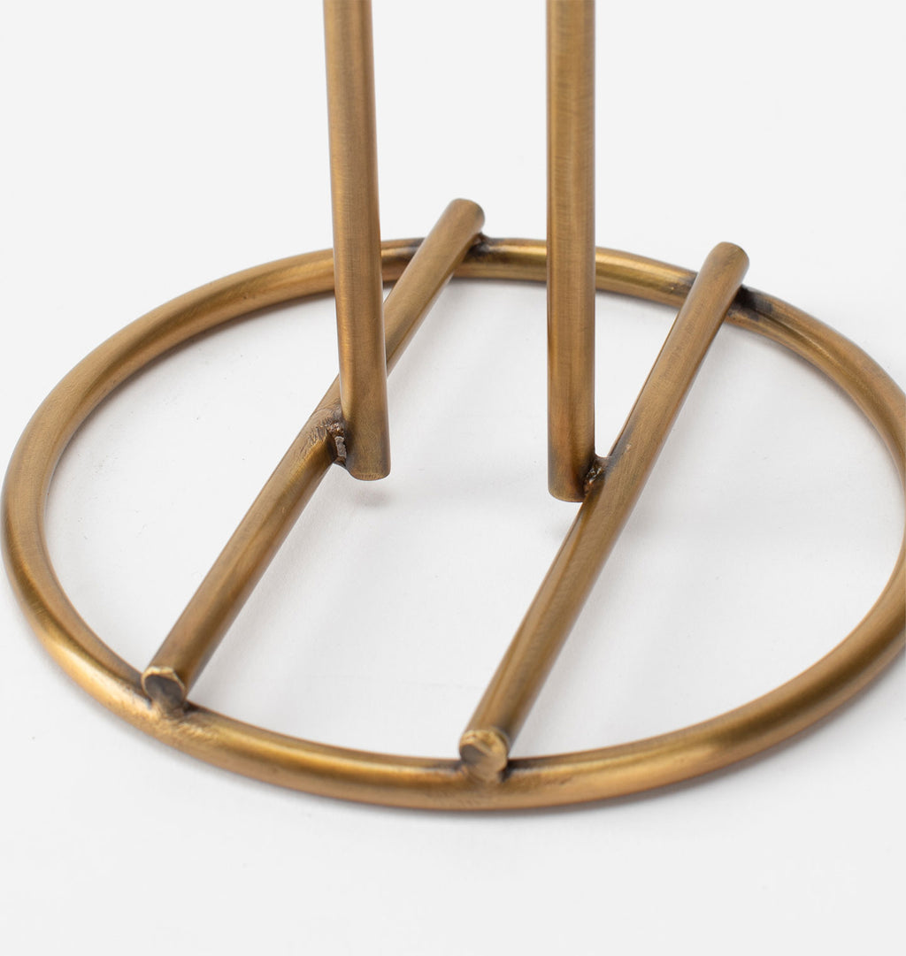 Brass Paper Towel Holder