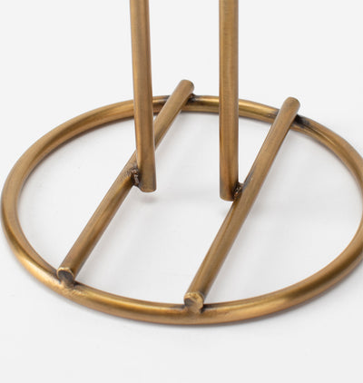 Brass Paper Towel Holder