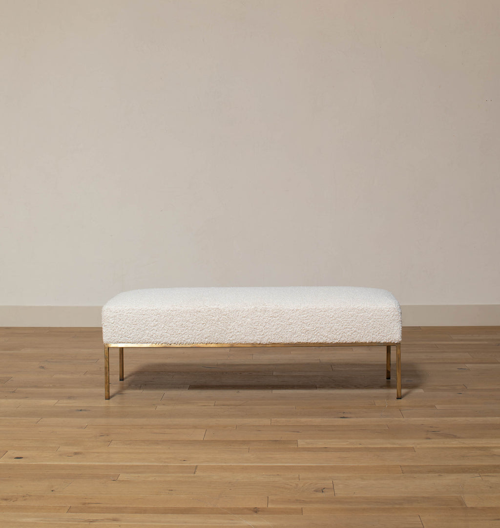 Chautauqua Bench Bone Boucle
