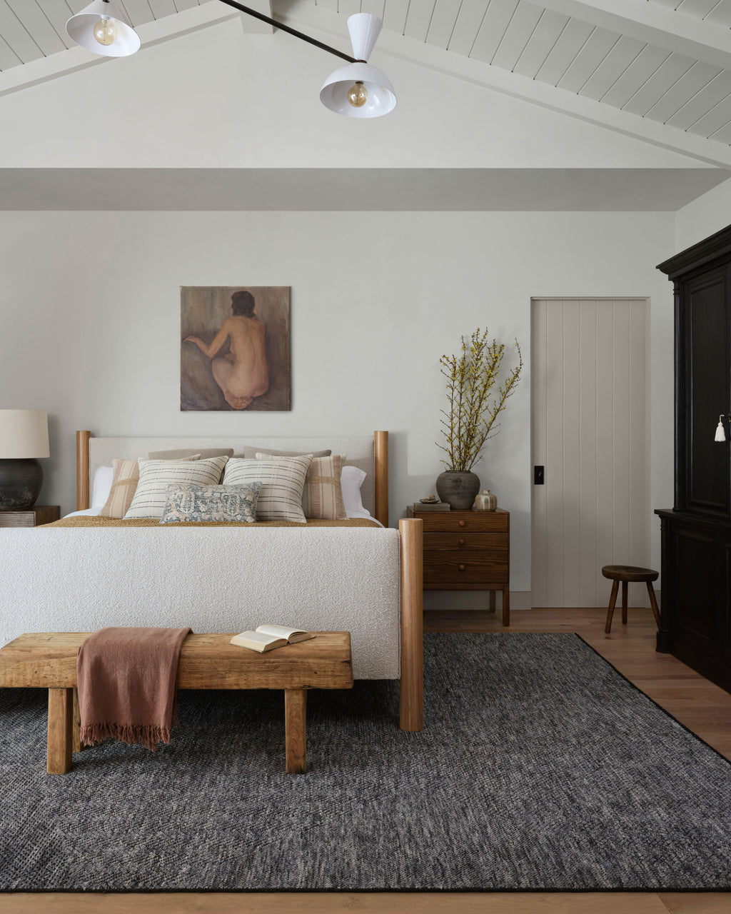 Collins COI-01 Charcoal / Denim Area Rug