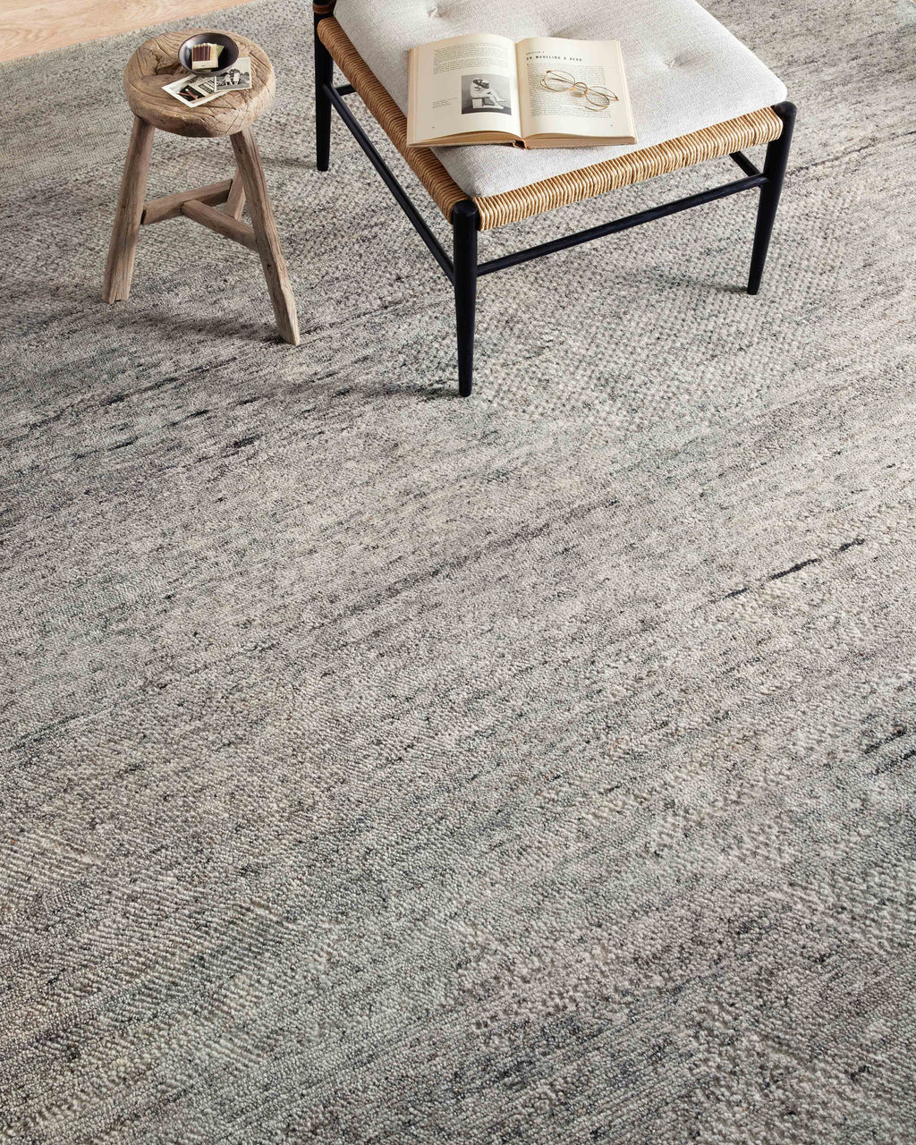 Collins COI-03 Pebble / Silver Area Rug