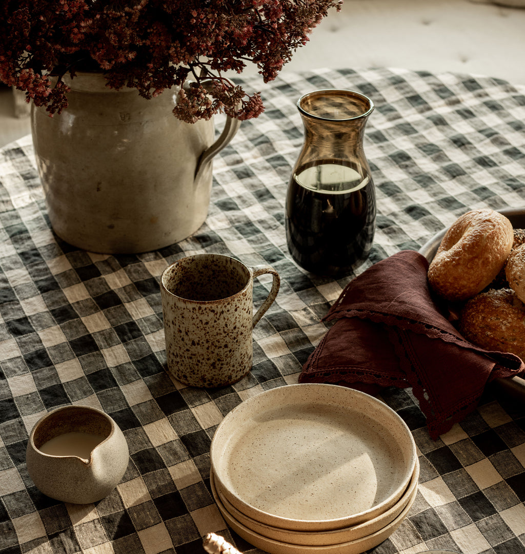 Canvas Vintage Tablecloth Fusian