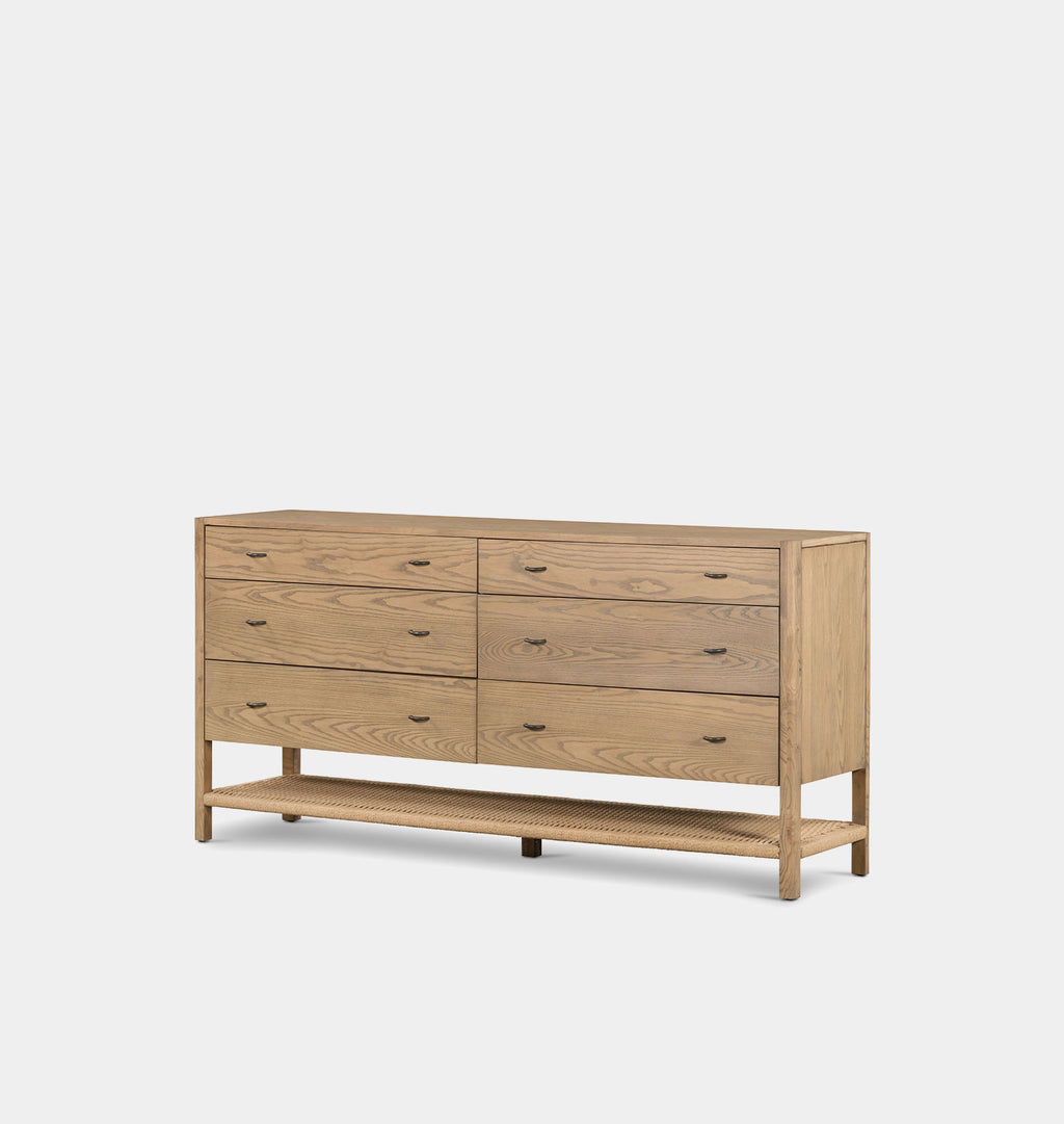 Carillo 6 Drawer Dresser