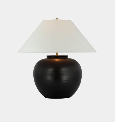 Casey Medium Table Lamp Matte Black