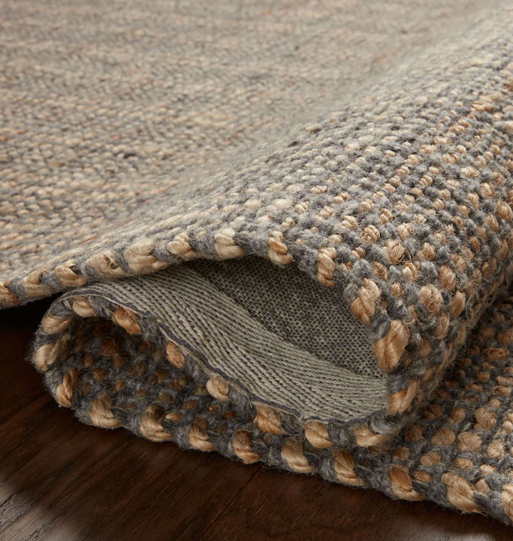 Cornwall CRN-01 Area Rug Charcoal Natural