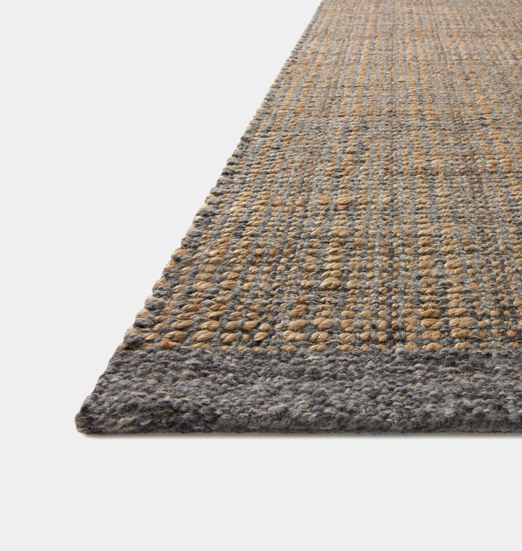 Cornwall CRN-01 Area Rug Charcoal Natural