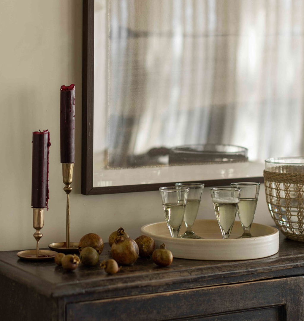 Coupe Tray Eggshell