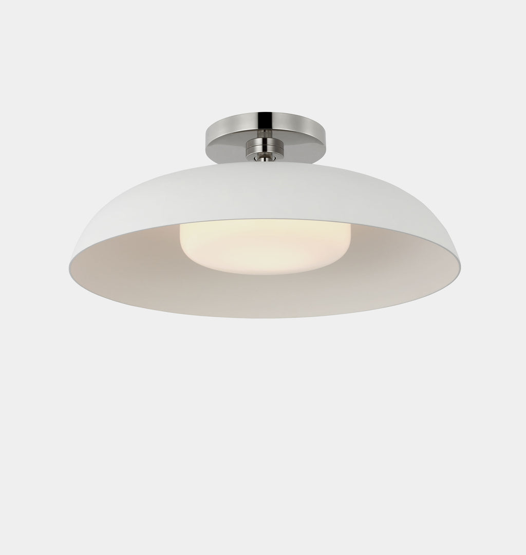 Cyrus 16" Flush Mount Antique Nickel