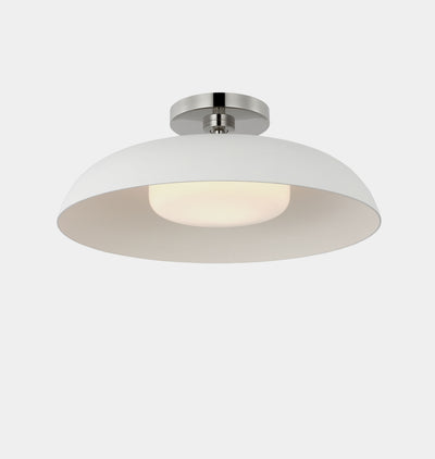 Cyrus 16" Flush Mount Antique Nickel