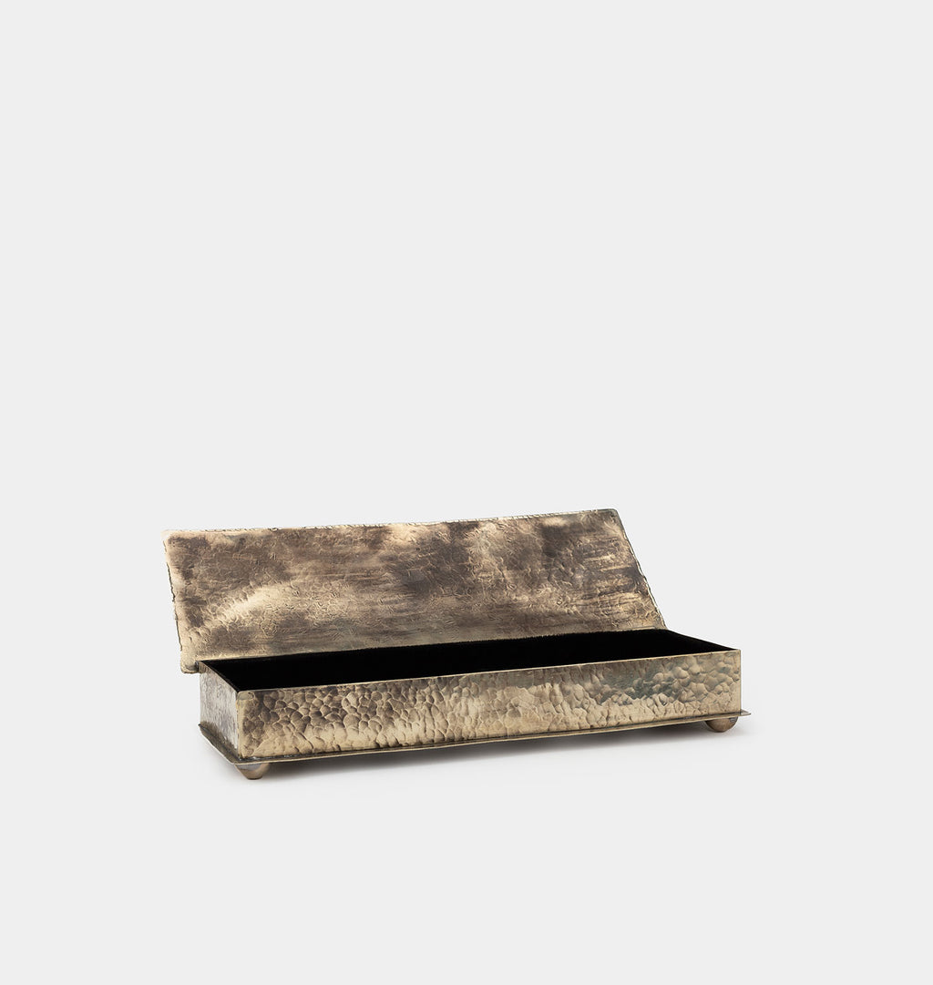 Hammered Silver Box