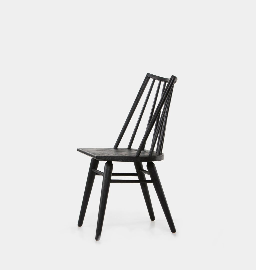 Ted Dining Chair Black Oak