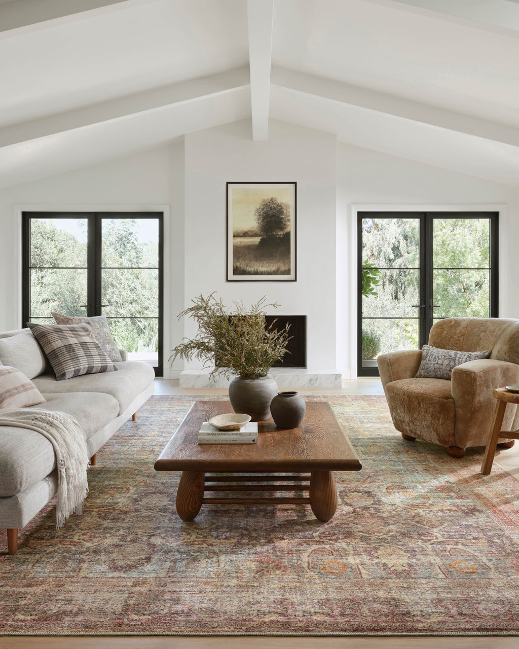 Georgie GER-03 Jade / Sunset Area Rug