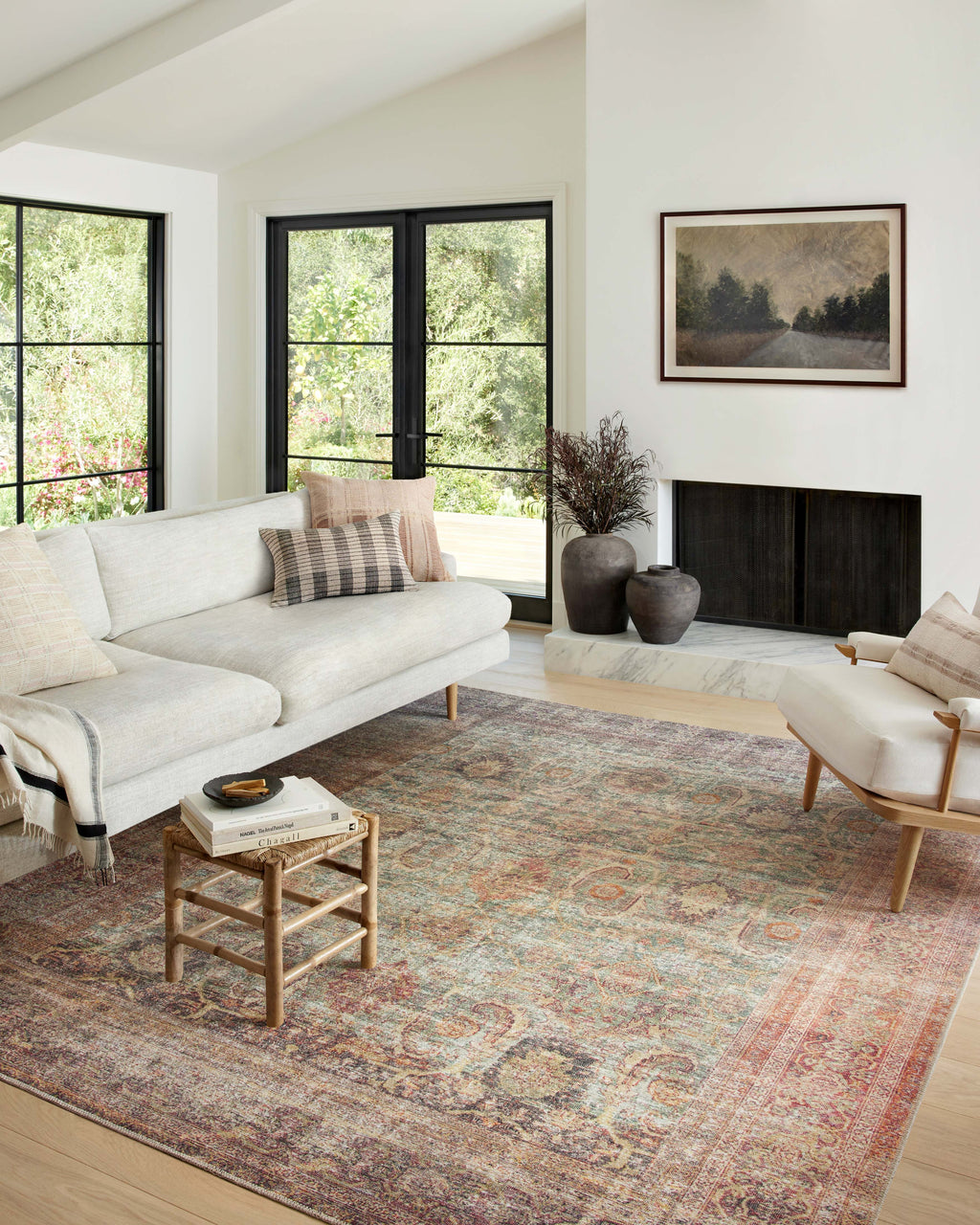 Georgie GER-03 Jade / Sunset Area Rug