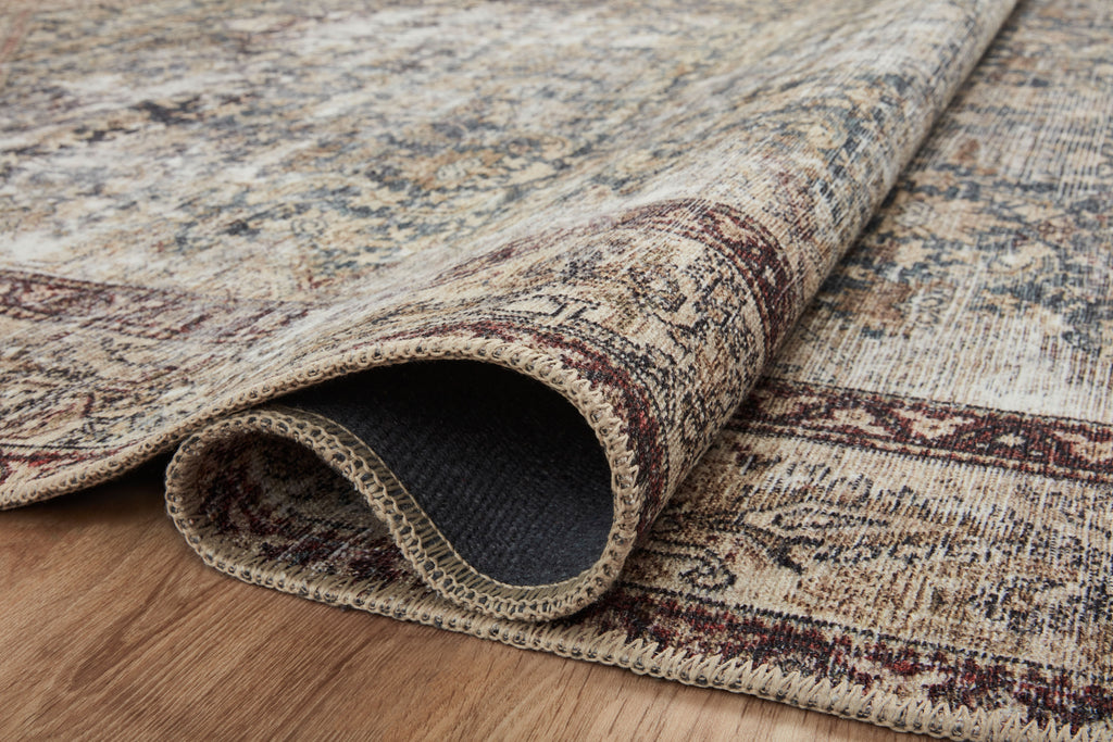 Georgie GER-04 Teal / Antique Area Rug