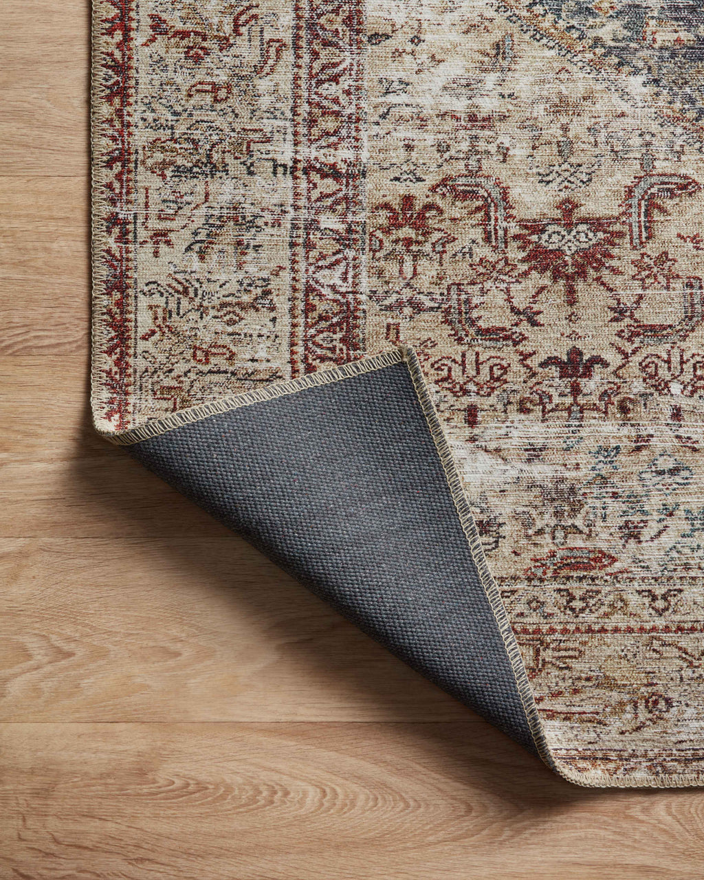 Georgie GER-04 Teal / Antique Area Rug