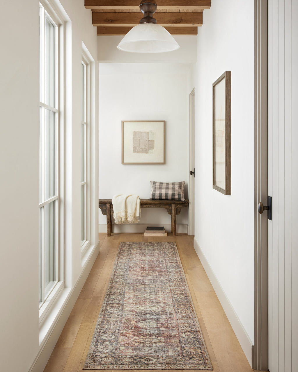 Georgie GER-06 Bordeaux / Antique Area Rug