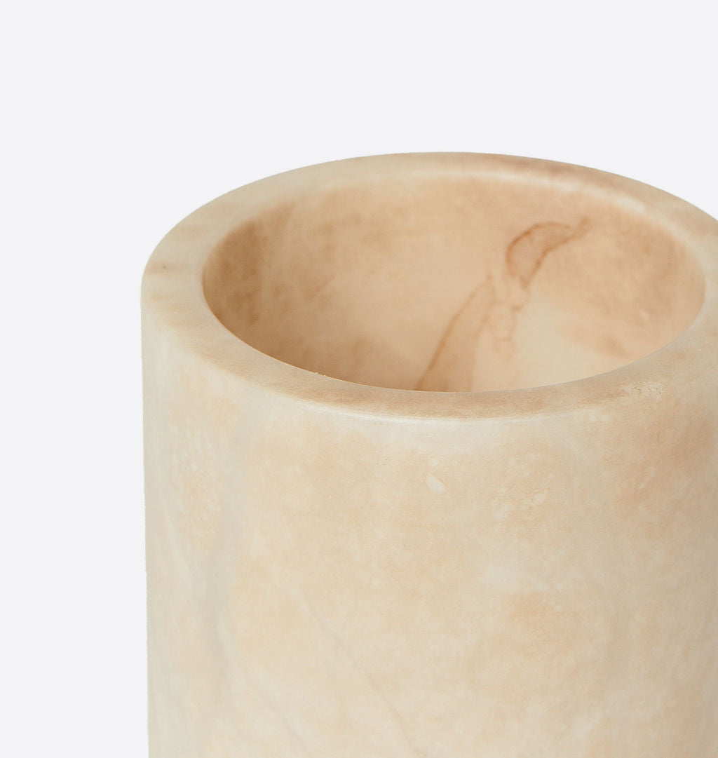Everly Alabaster Canister - Large