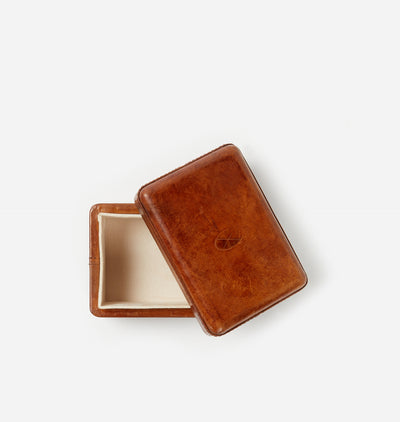 Leather Wrapped Box
