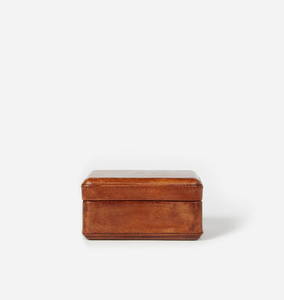 Leather Wrapped Box