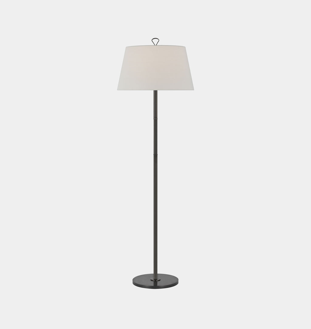 Griffin Large Floor Lamp Bronze Chocolate