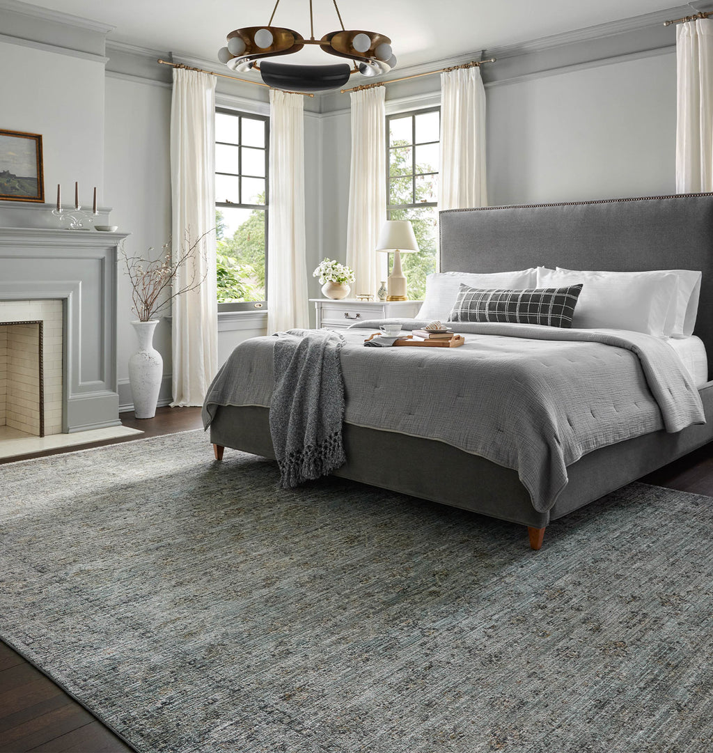 Katherine KES-01 Ocean / Gold Area Rug