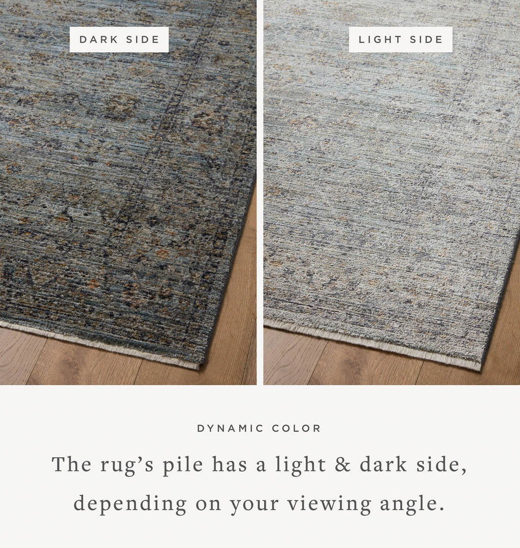 Katherine KES-01 Ocean / Gold Area Rug