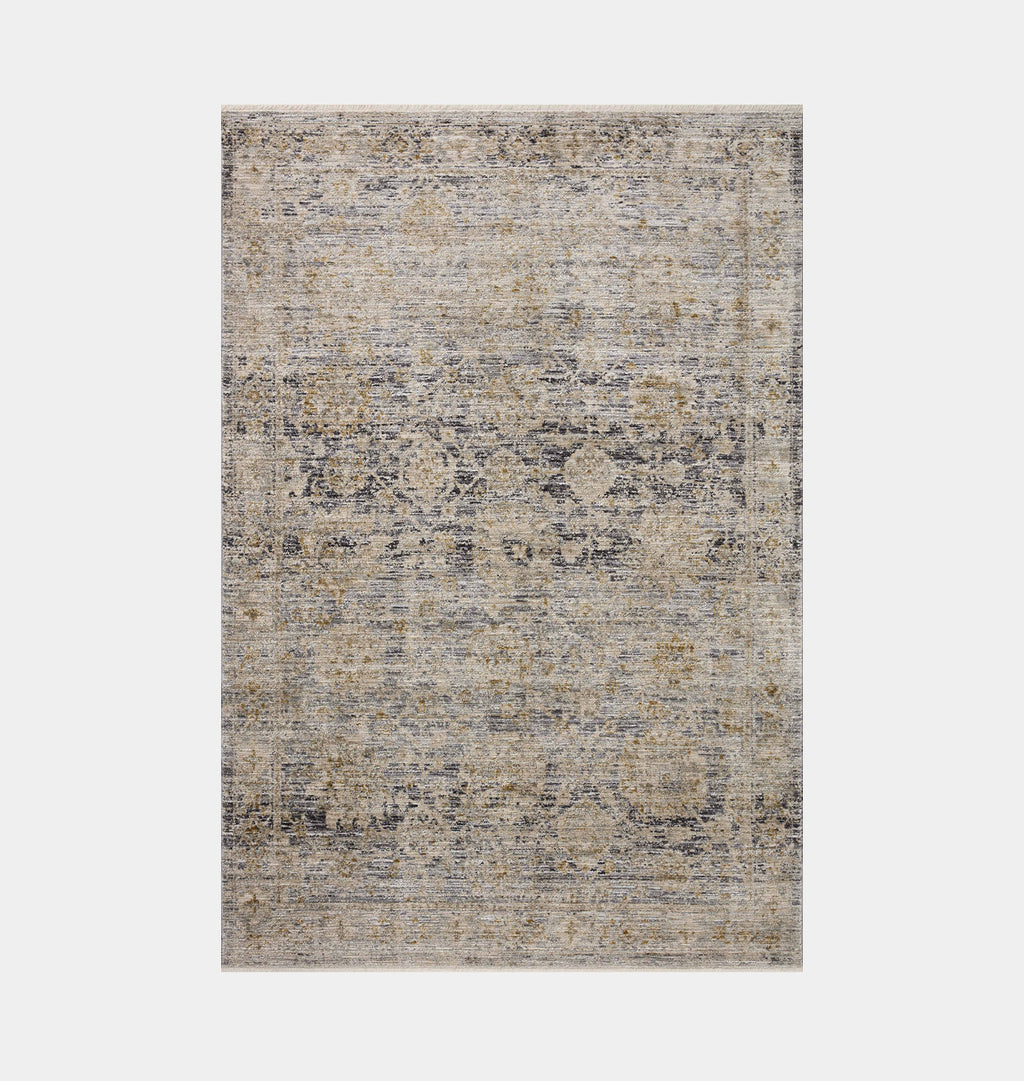 Katherine KES-02 Charcoal / Gold Area Rug