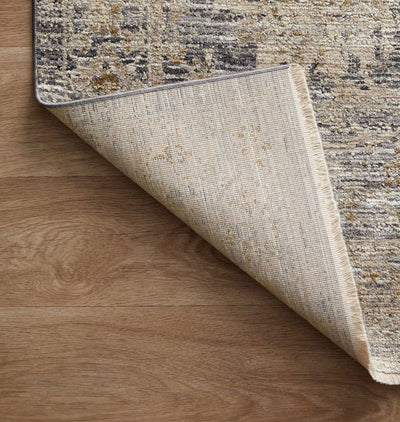 Katherine KES-02 Charcoal / Gold Area Rug