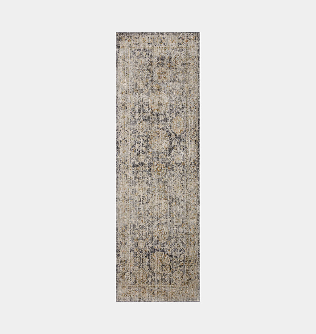 Katherine KES-02 Charcoal / Gold Area Rug