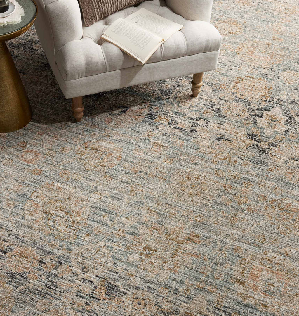 Katherine KES-02 Ocean / Coral Area Rug