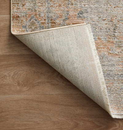 Katherine KES-02 Terracotta / Smoke Area Rug