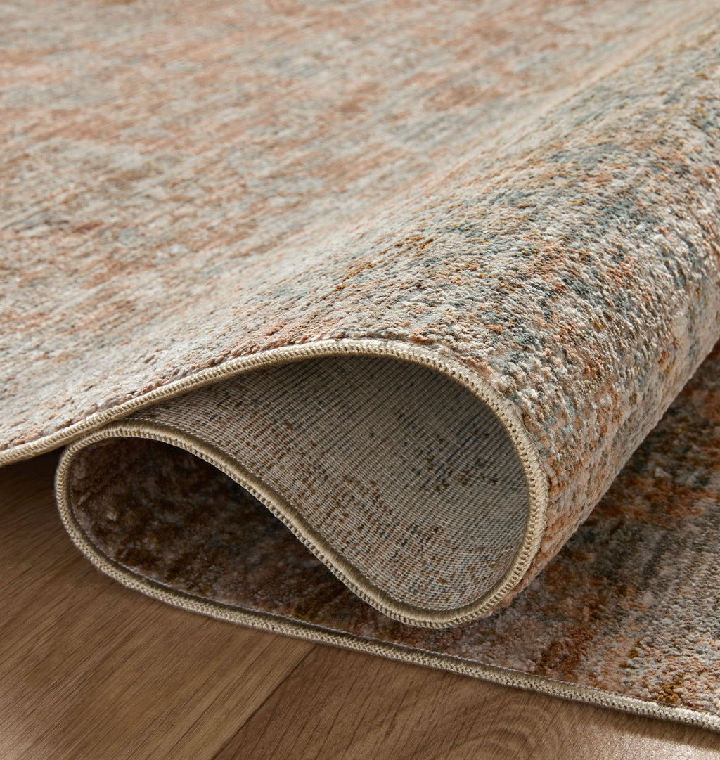 Katherine KES-02 Terracotta / Smoke Area Rug