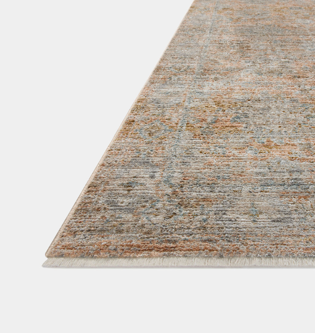 Katherine KES-02 Terracotta / Smoke Area Rug