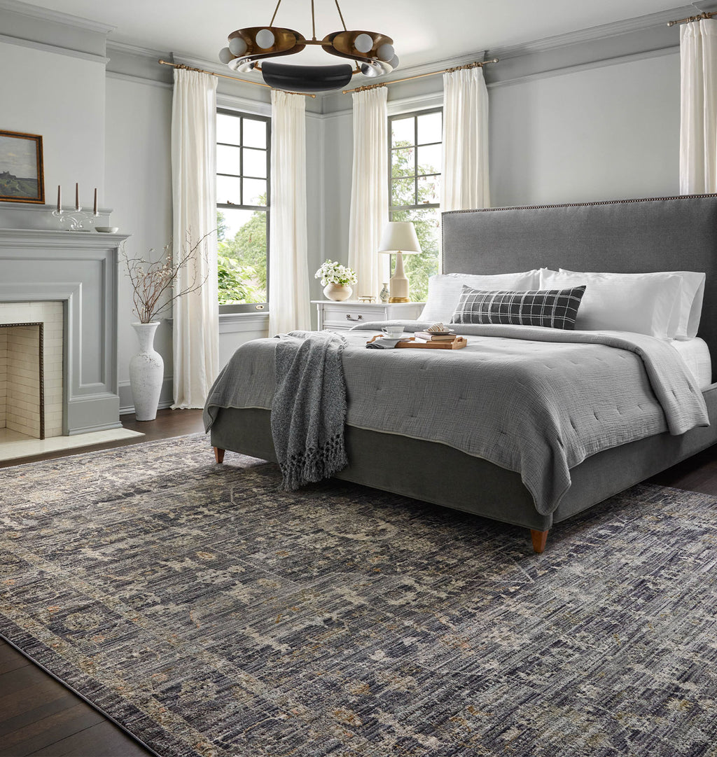Katherine KES-03 Midnight / Tobacco Area Rug
