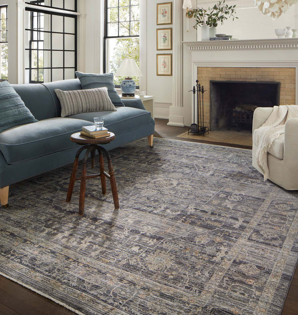 Katherine KES-03 Midnight / Tobacco Area Rug