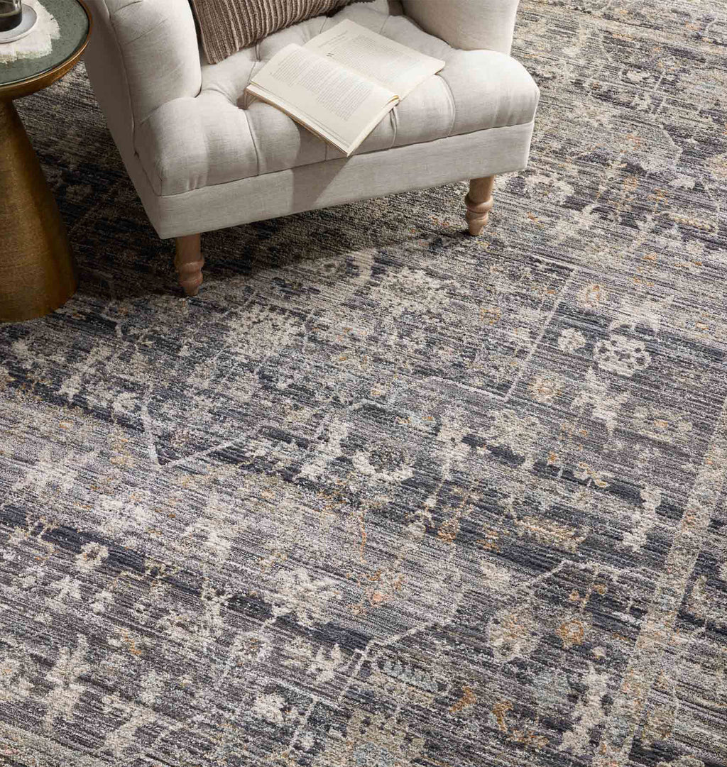Katherine KES-03 Midnight / Tobacco Area Rug