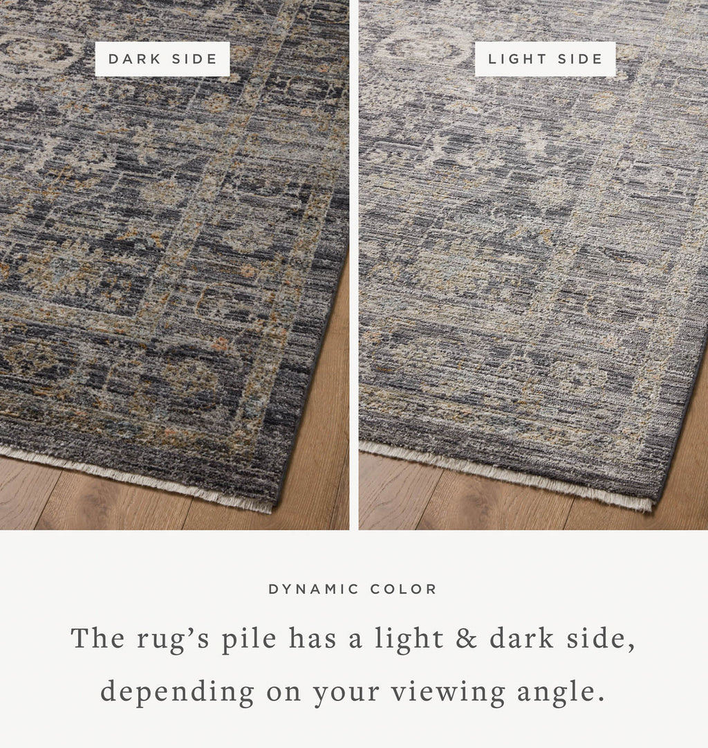 Katherine KES-03 Midnight / Tobacco Area Rug
