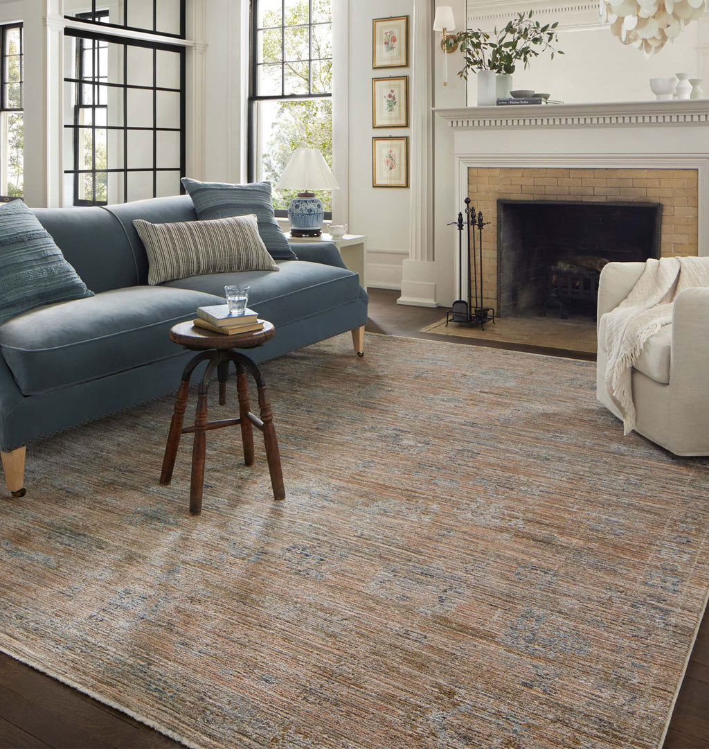 Katherine KES-04 Copper / Steel Area Rug