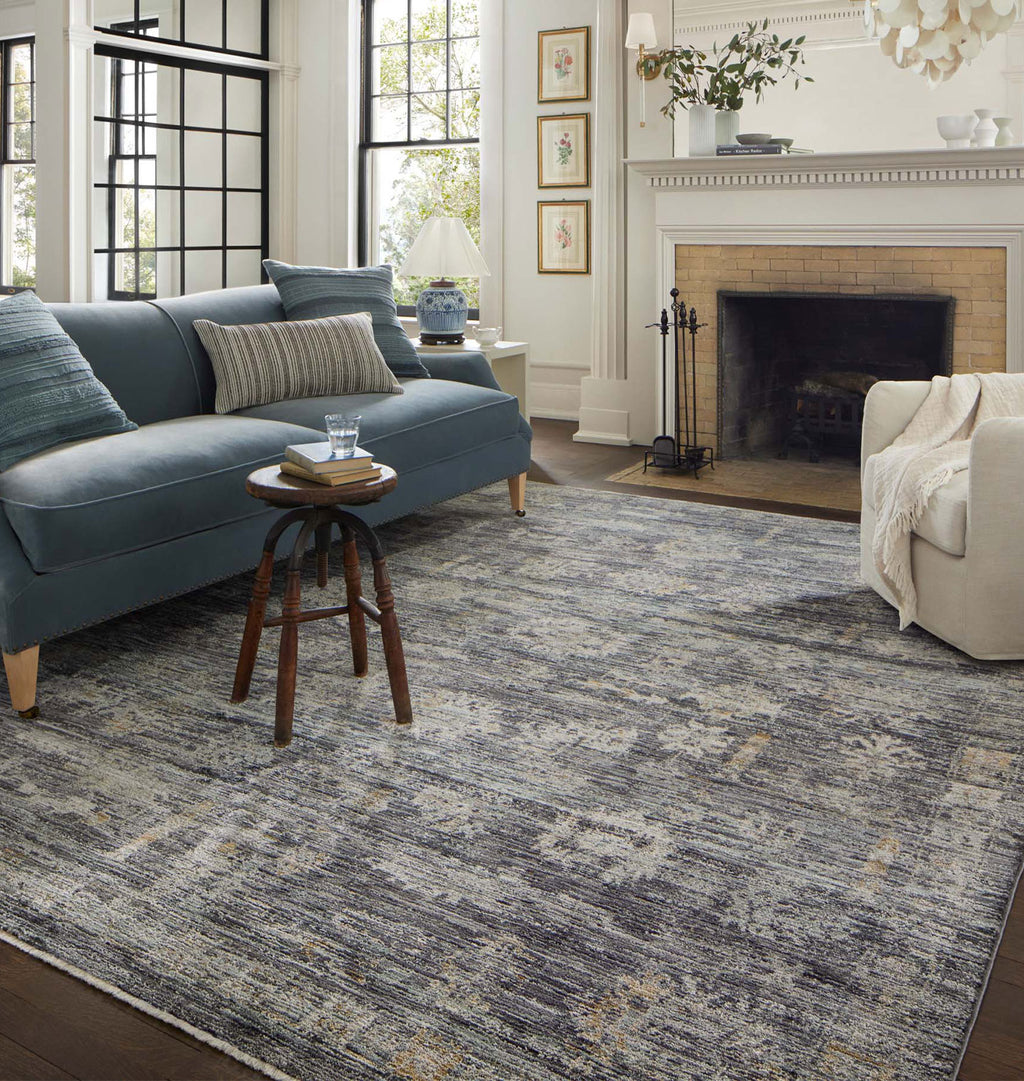 Katherine KES-04 Ink / Jade Area Rug
