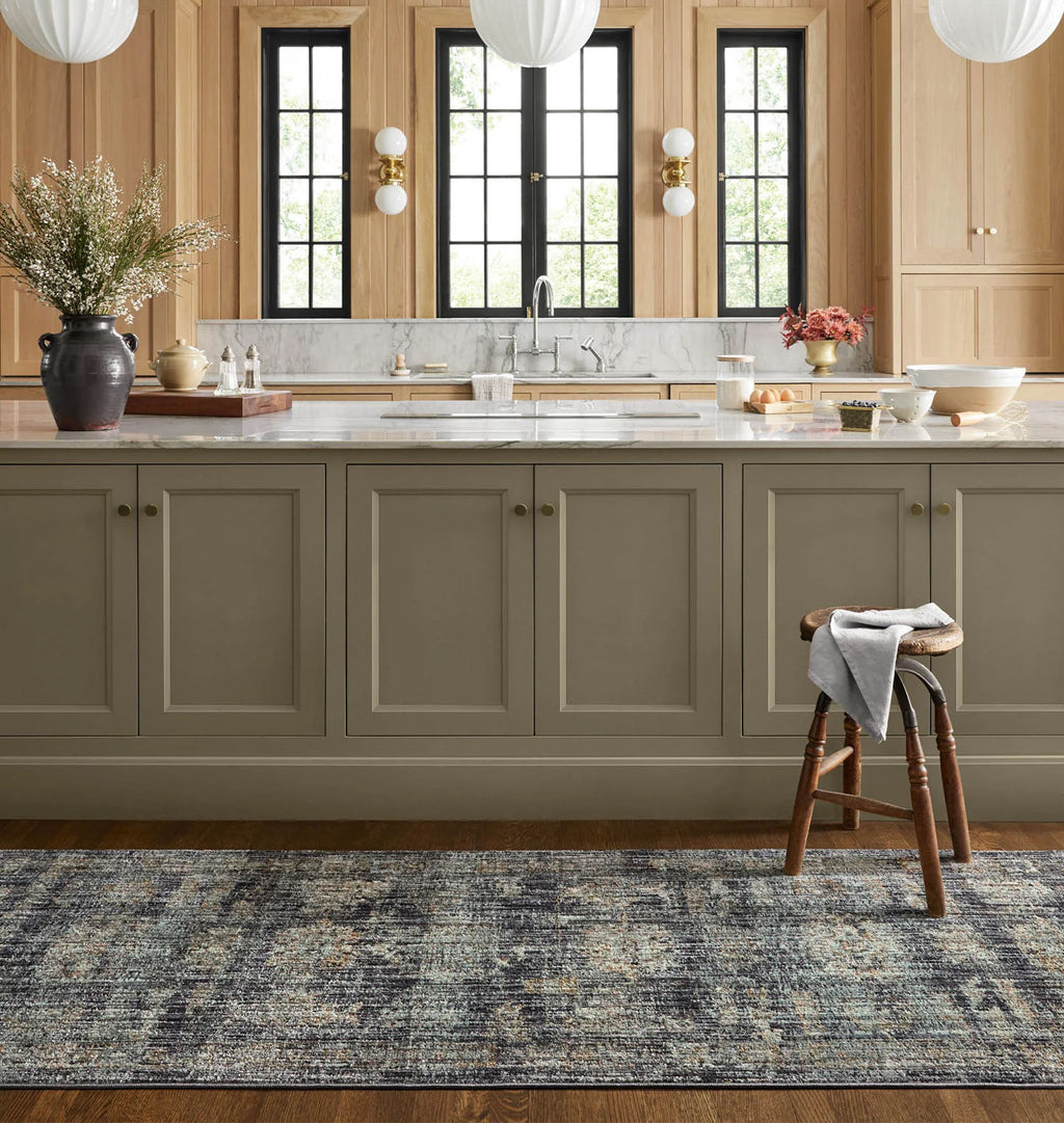 Katherine KES-04 Ink / Jade Area Rug