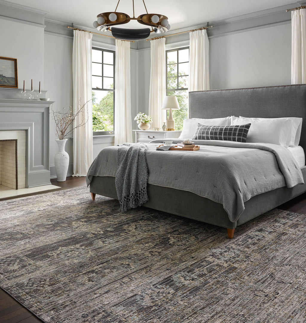 Katherine KES-05 Graphite / Jade  Area Rug