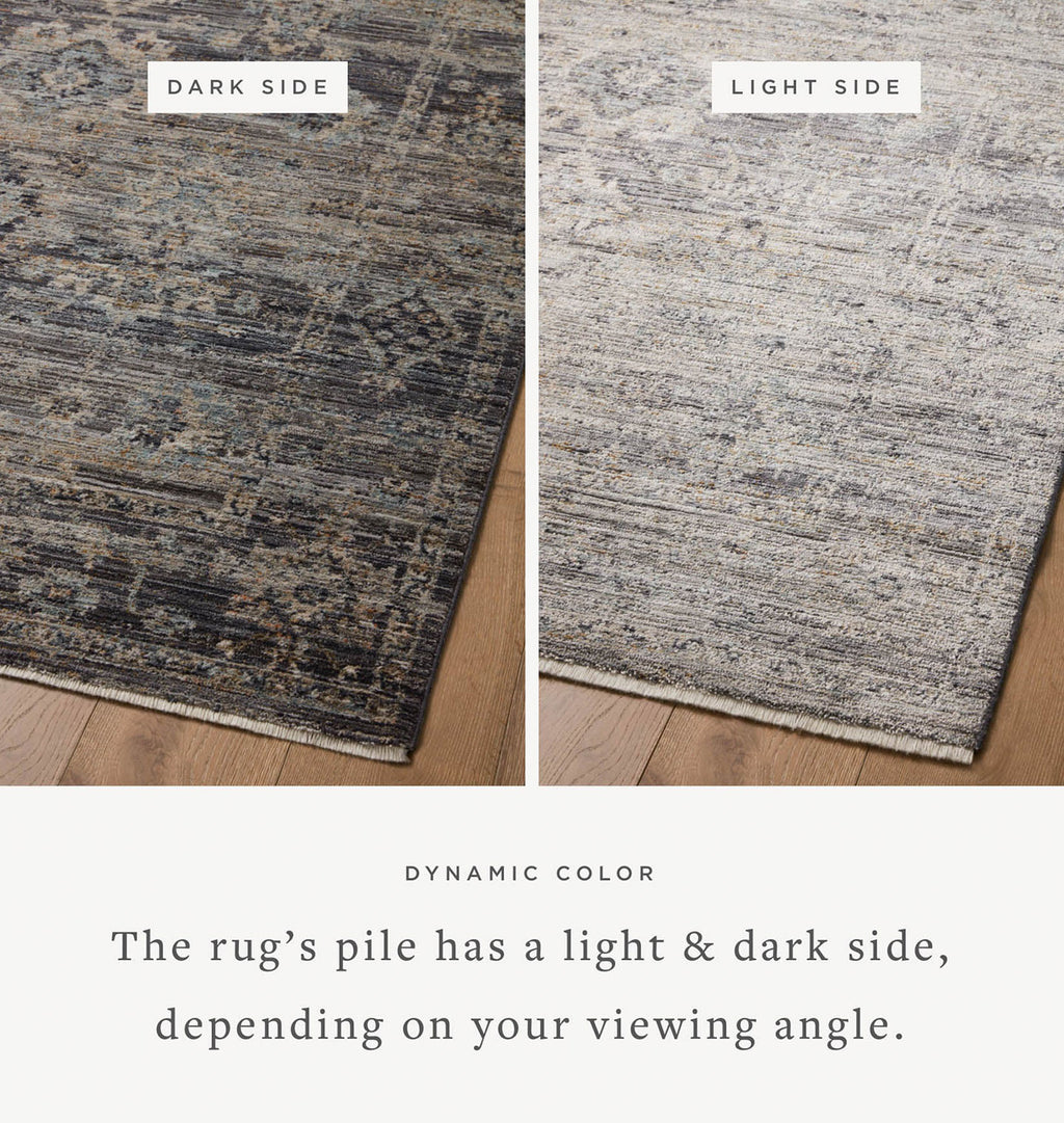 Katherine KES-05 Graphite / Jade  Area Rug