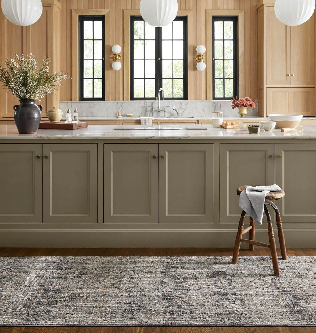 Katherine KES-05 Graphite / Jade  Area Rug