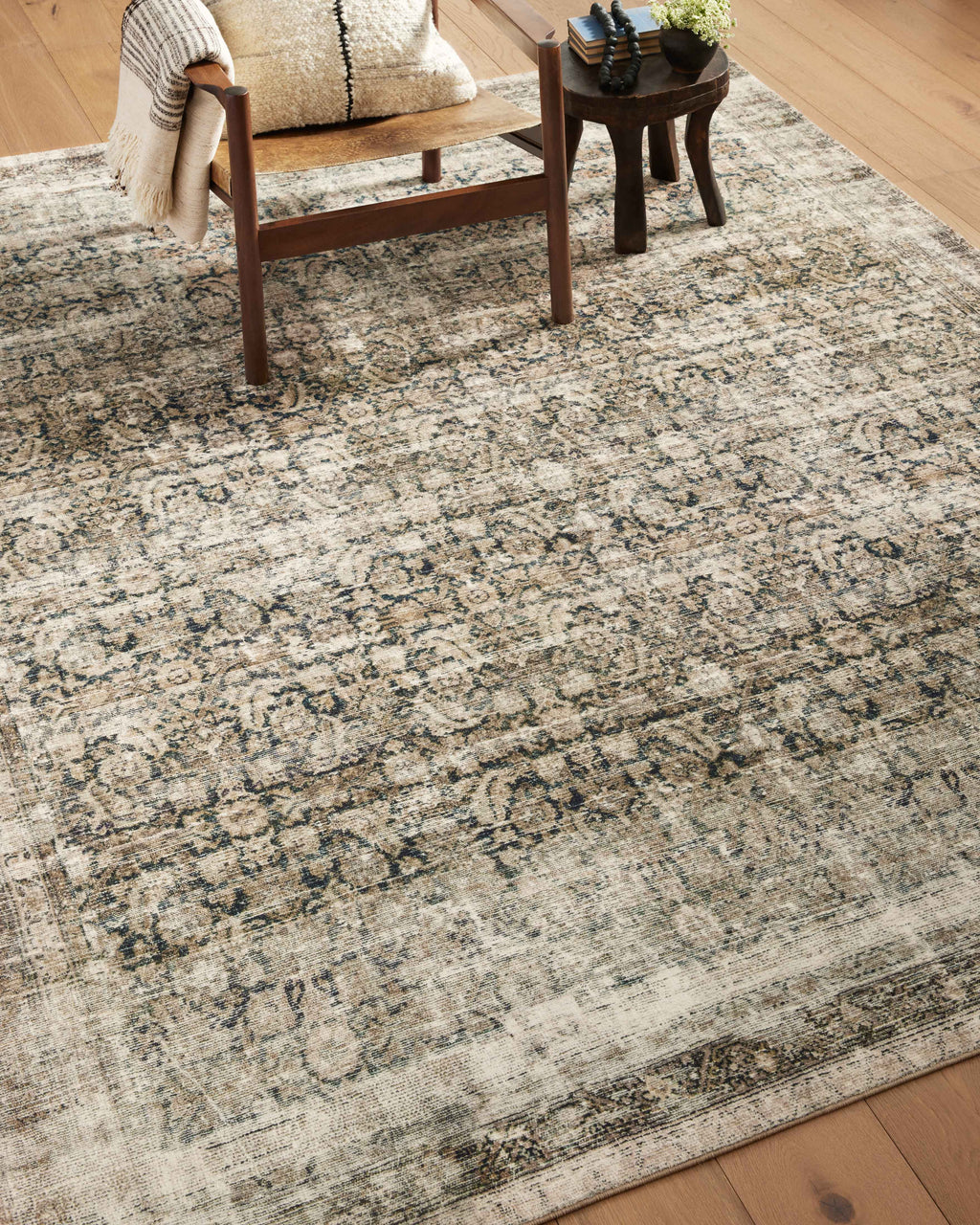 Morgan Navy / Sand Rug